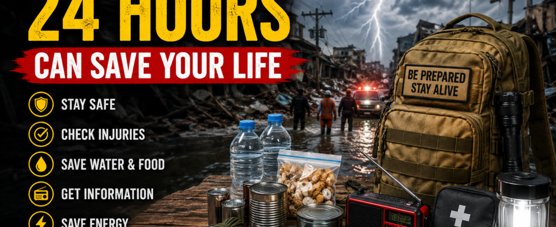 First 24 Hours After a Disaster, What to Do