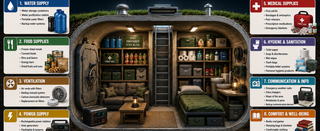 The Ultimate Survival Bunker Checklist