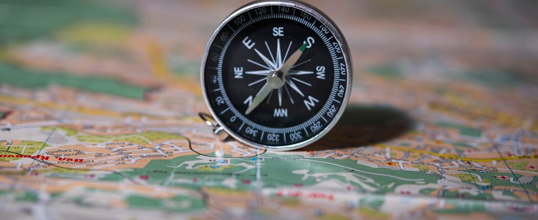 How to Use a Compass with a Map