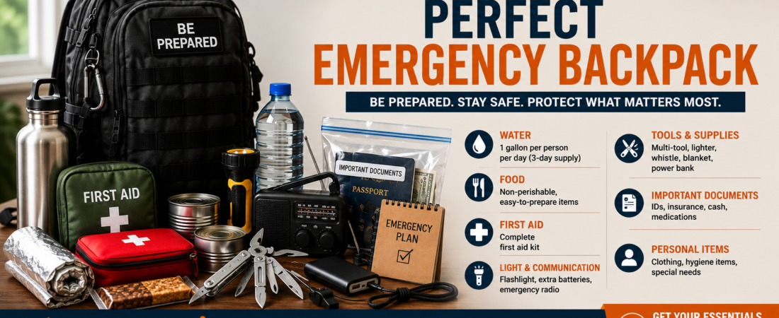How to Build the Perfect Emergency Backpack